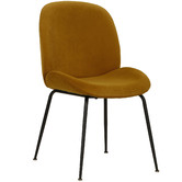 Keys Road Designs Humphrey Matte Velvet Dining Chairs