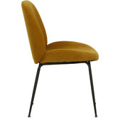 Keys Road Designs Humphrey Matte Velvet Dining Chairs