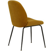 Keys Road Designs Humphrey Matte Velvet Dining Chairs