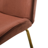 Keys Road Designs Hage Velvet Dining Chairs