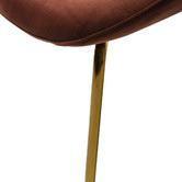 Keys Road Designs Hage Velvet Dining Chairs
