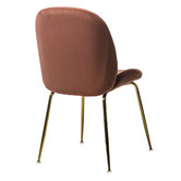 Keys Road Designs Hage Velvet Dining Chairs