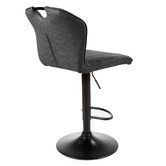 Keys Road Designs Baggio Upholstered Adjustable Barstools