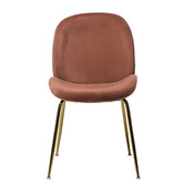 Keys Road Designs Hage Velvet Dining Chairs