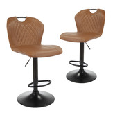 Keys Road Designs Baggio Upholstered Adjustable Barstools