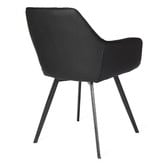 Keys Road Designs Zeus Faux Leather Dining Chairs