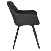 Keys Road Designs Zeus Faux Leather Dining Chairs