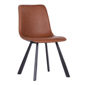 Keys Road Designs Sandra Faux Leather Dining Chairs