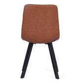 Keys Road Designs Sandra Faux Leather Dining Chairs