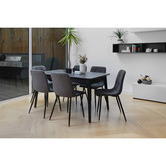 Keys Road Designs Aileen Extendable Ceramic Dining Table