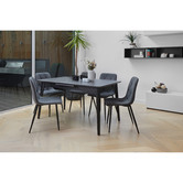 Keys Road Designs Aileen Extendable Ceramic Dining Table