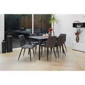 Keys Road Designs Aileen Extendable Ceramic Dining Table