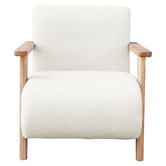 Keys Road Designs Clay Boucle Occasional Chair