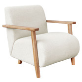 Keys Road Designs Clay Boucle Occasional Chair
