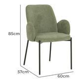 Keys Road Designs Parry Upholstered Dining Chairs