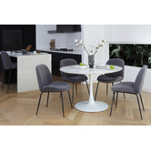 Keys Road Designs 120cm Faux Marble Tulip Table Replica