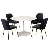 Keys Road Designs 120cm Faux Marble Tulip Table Replica