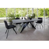 Keys Road Designs Grey Orion Italian Ceramic Dining Table