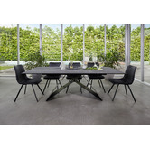 Keys Road Designs Grey Orion Italian Ceramic Dining Table