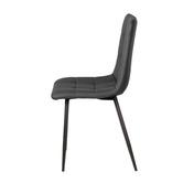 Keys Road Designs Eriz Faux Leather Dining Chairs
