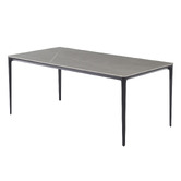 Keys Road Designs Vivorie Ceramic Indoor/Outdoor Dining Table