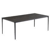 Keys Road Designs Vivorie II Ceramic &amp; Glass Indoor/Outdoor Dining Table