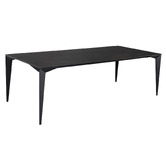 Keys Road Designs Black Quill Indoor/Outdoor Dining Table