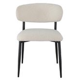 Keys Road Designs Lorwie Boucle Dining Chairs