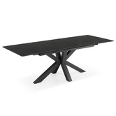 Keys Road Designs Hillary Extendable Ceramic Outdoor Dining Table