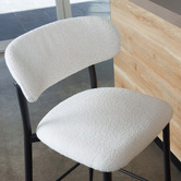 Keys Road Designs 66cm Lorwie Boucle Barstools