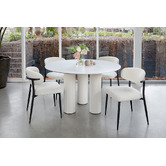 Keys Road Designs Amara Ceramic Dining Table