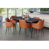 Keys Road Designs Vivorie II Ceramic Indoor/Outdoor Dining Table