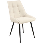 Keys Road Designs Orion Faux Leather Dining Chairs