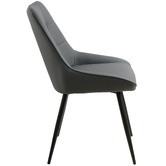 Keys Road Designs Orion Faux Leather Dining Chairs