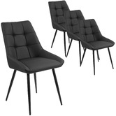 Keys Road Designs Orion Faux Leather Dining Chairs