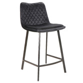 Keys Road Designs 63.5cm Sylvie Velvet Barstools