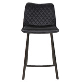 Keys Road Designs 63.5cm Sylvie Velvet Barstools