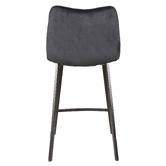 Keys Road Designs 63.5cm Sylvie Velvet Barstools