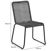 Keys Road Designs Shaw Outdoor Dining Chairs