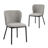 Keys Road Designs Nigel Boucle Dining Chairs