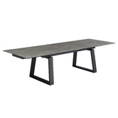 Keys Road Designs Vektas Extendable Ceramic Outdoor Dining Table