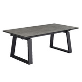 Keys Road Designs Vektas Extendable Ceramic Outdoor Dining Table