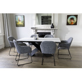 Keys Road Designs Rayver Extendable Dining Table