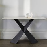 Keys Road Designs Rayver Ceramic Console Table