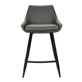 Keys Road Designs 62cm Wesley Faux Leather Barstools