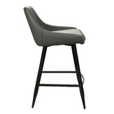Keys Road Designs 62cm Wesley Faux Leather Barstools