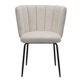 Keys Road Designs Bannon Boucle Dining Chairs