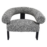 Keys Road Designs Ohio Boucle Accent Chair