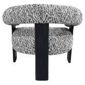 Keys Road Designs Ohio Boucle Accent Chair