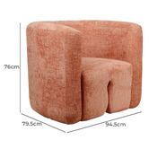 Keys Road Designs Enola Accent Chair